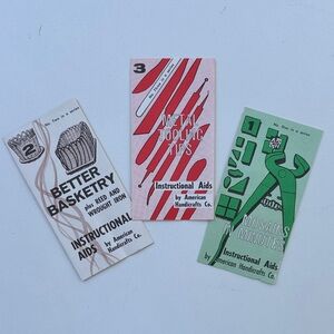 Vintage Instructional Aids Booklets Set